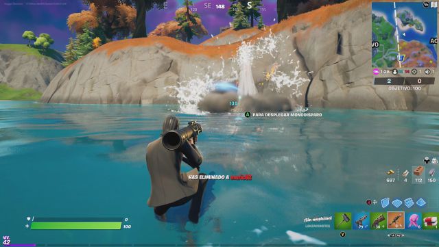 fortnite capitulo 2 temporada 6 desafios misiones semana 2 desafio mision inflige daño explosivo a oponentes