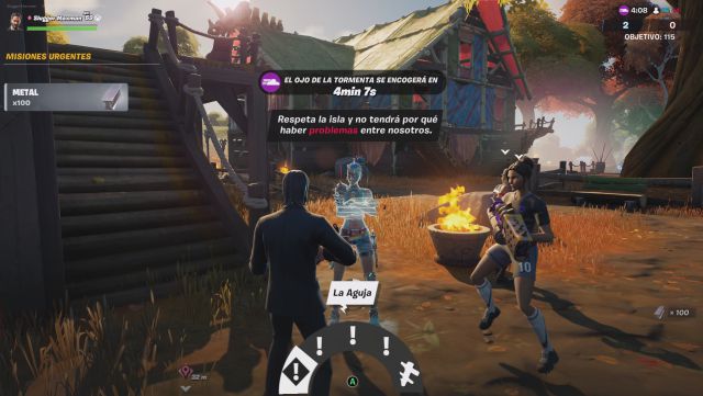 fortnite capitulo 2 temporada 6 desafios misiones la aguja desafio mision encuentra a tarana