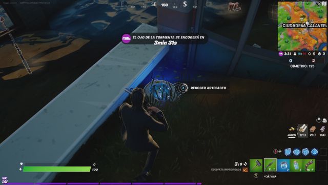 fortnite capitulo 2 temporada 6 desafios misiones la aguja desafio mision recoge artefactos para tarana