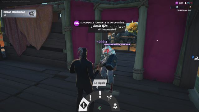 fortnite capitulo 2 temporada 6 desafios misiones la aguja desafio mision encuentra al ladron