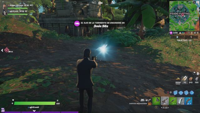 fortnite capitulo 2 temporada 6 desafios misiones agente jones desafio mision investiga una anomalia detectada en feudo furtivo
