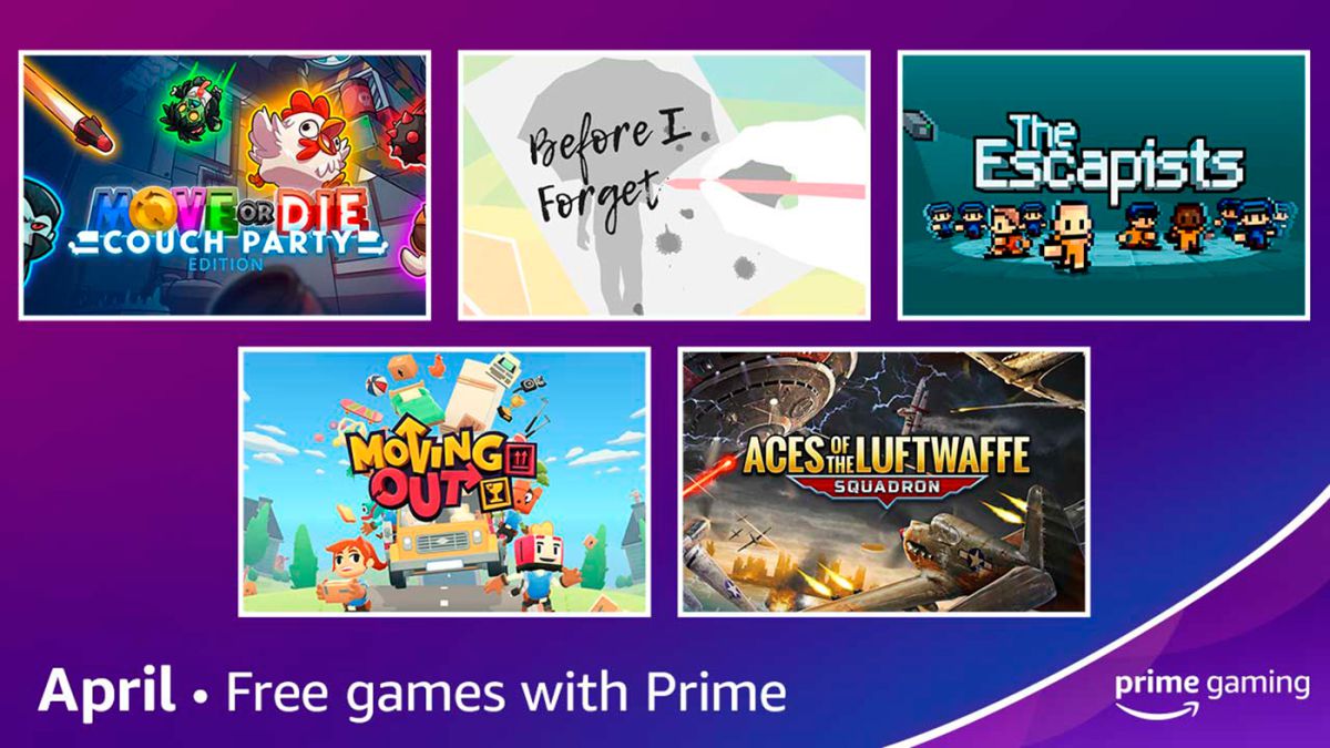 Prime Gaming: The Escapists y Moving Out entre los juegos gratuitos de abril de 2021