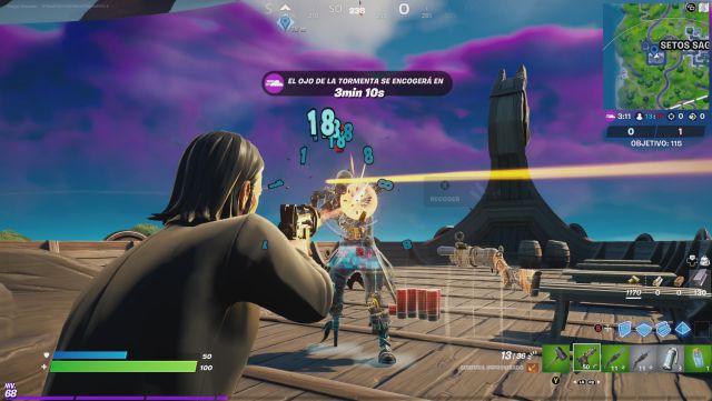 fortnite capitulo 2 temporada 6 desafios misiones semana 3 desafio mision elimina a velocirraptor cenit o parchenegro