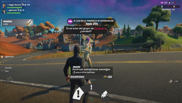 fortnite capitulo 2 temporada 6 personaje pato punk npc
