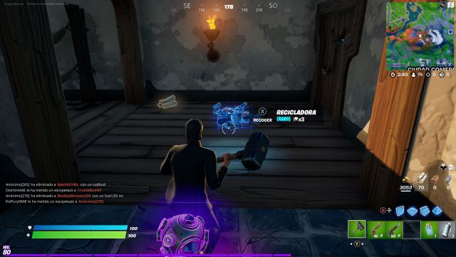 fortnite capitulo 2 temporada 6 nueva arma recicladora chatarra