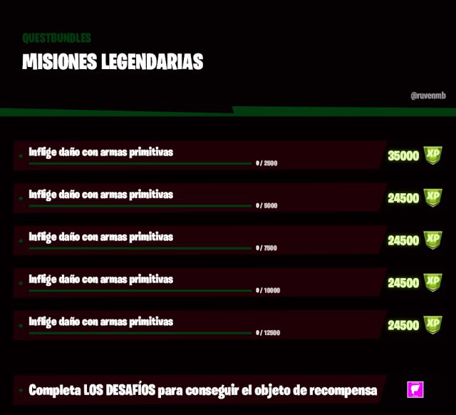 fortnite capitulo 2 temporada 6 desafios misiones semana 4