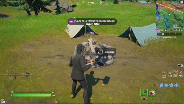 fortnite capitulo 2 temporada 6 desafios misiones semana 5 desafio mision utiliza una fogata