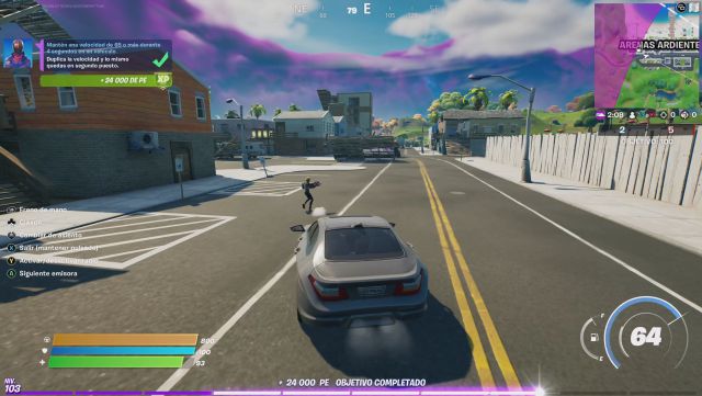 Como Registras Una Velocidad En Fortnite Como Mantener Una Velocidad De 65 O Mas Durante 4 Segundos En Un Vehiculo En Fortnite Meristation