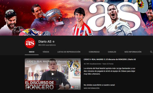 YouTube por fin te deja cambiar el nombre de tu canal sin cambiar tu cuenta  Google - AS.com