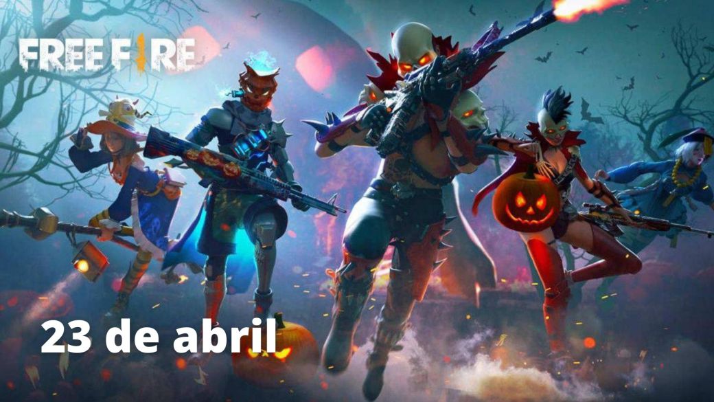 Códigos Free Fire de hoy 23 de abril de 2021; todas las