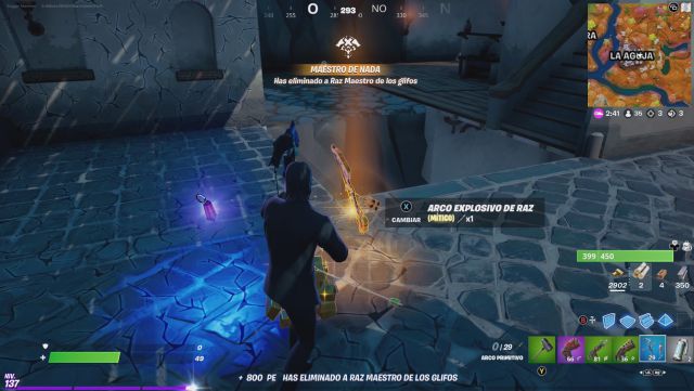 fortnite capitulo 2 temporada 6 arma mitica arco explosivo de raz ubicacion como conseguirlo