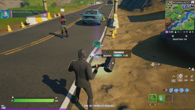 fortnite capitulo 2 temporada 6 desafios misiones semana 7 desafio mision mejora armas de diferentes rarezas