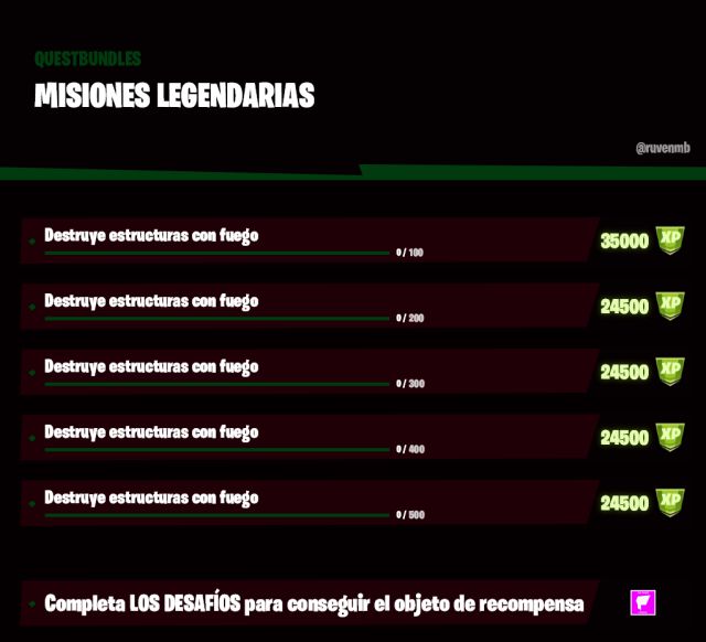 fortnite capitulo 2 temporada 6 desafios misiones filtradas semana 8