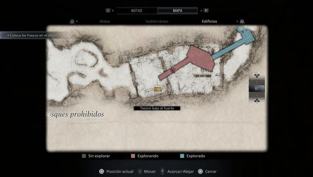 Tesoro Bajo El Fuerte Resident Evil 8