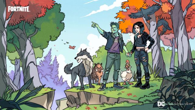 fortnite capitulo 2 temporada 6 copa teen titans skin beast boy gratis