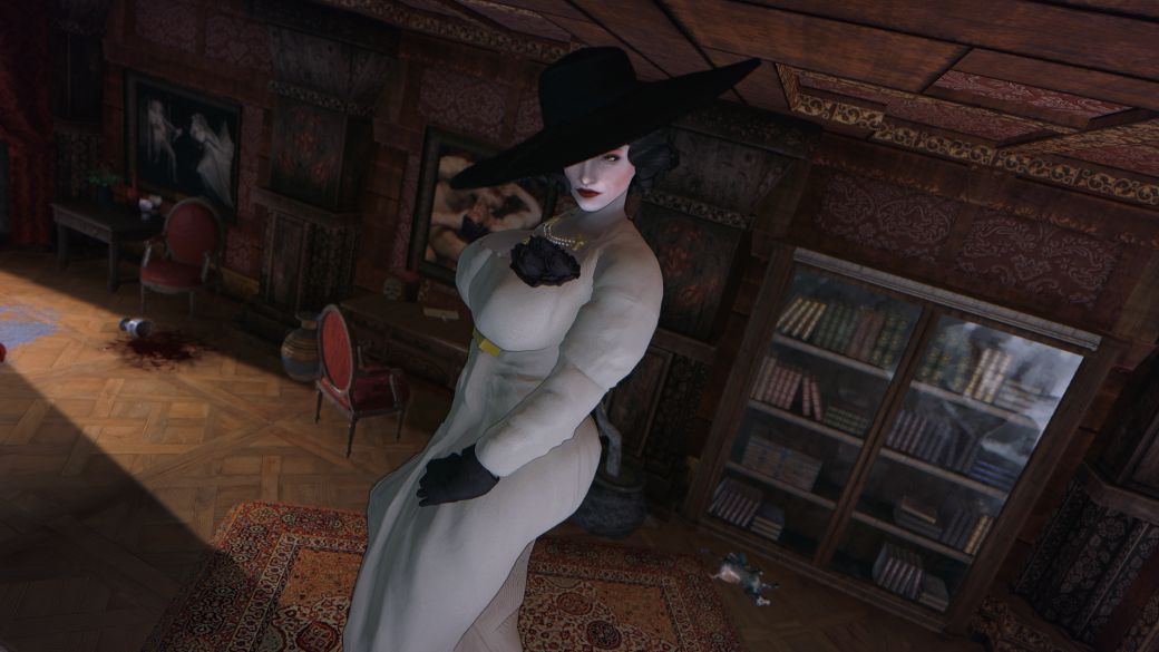 Lady Dimitrescu (Resident Evil 8 Village) llega a Skyrim gracias a un ...