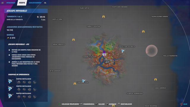 fortnite capitulo 2 temporada 6 mtl escape imposible como jugar recompensas gratis