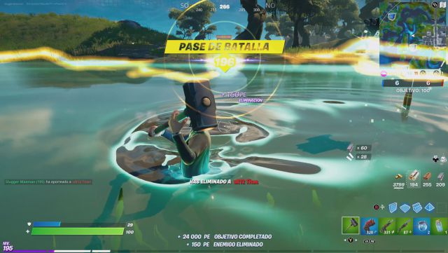 fortnite capitulo 2 temporada 6 desafios misiones semana 10 desafio mision eliminacion con pico