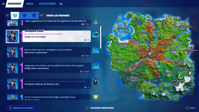 fortnite capitulo 2 temporada 6 skin sombra rubi como conseguirlo gratis paquete de desafios de sombras callejeras