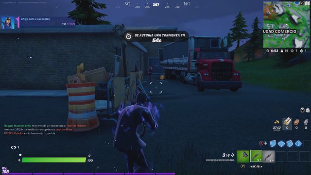 fortnite capitulo 2 temporada 6 skin sombra rubi como conseguirlo gratis paquete de desafios de sombras callejeras desafio mision inflige daño a oponentes