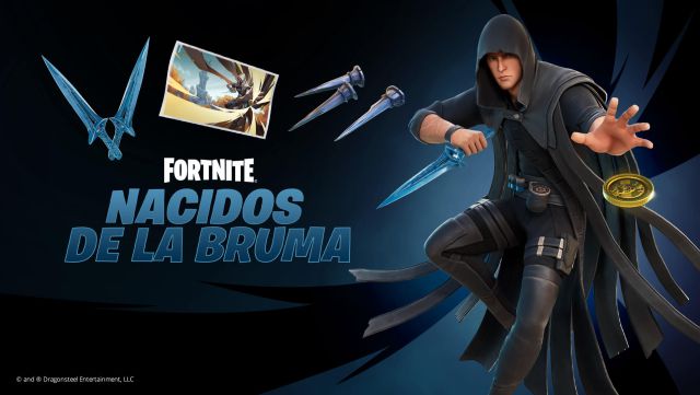 fortnite capitulo 2 temporada 6 skin kelsier mistborn nacidos de la bruma