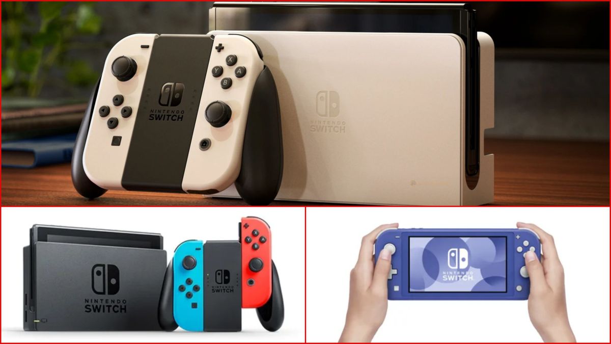 Nintendo Switch OLED Nintendo Switch Lite; comparativa, diferencias características -