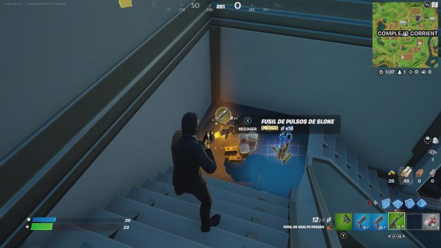 fortnite capitulo 2 temporada 7 armas miticas arma mitica fusil de pulsos de slone