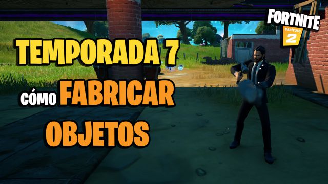 fortnite capitulo 2 temporada 7 creacion crafteo fabricacion tuercas tornillos