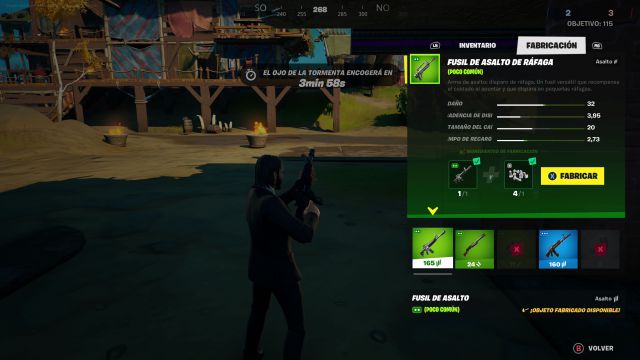 fortnite capitulo 2 temporada 7 creacion crafteo fabricacion tuercas tornillos