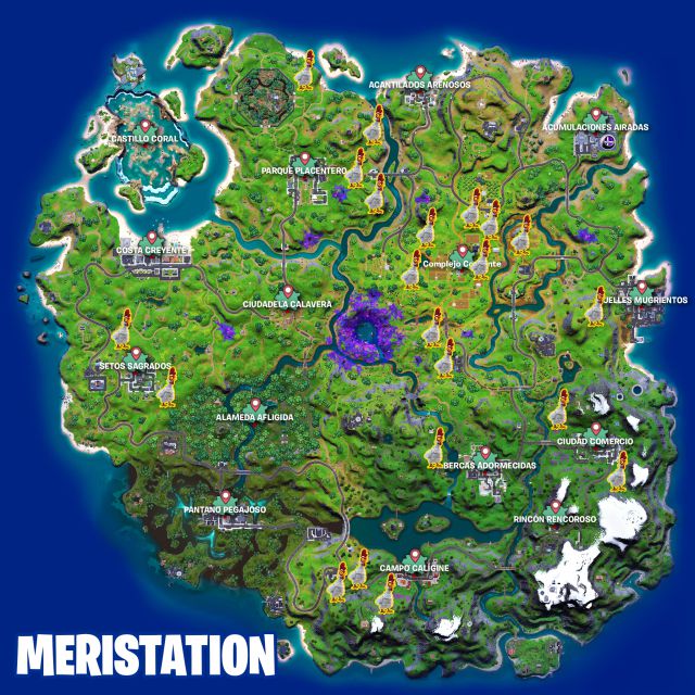 fortnite capitulo 2 temporada 7 animales salvajes pollos ubicaciones