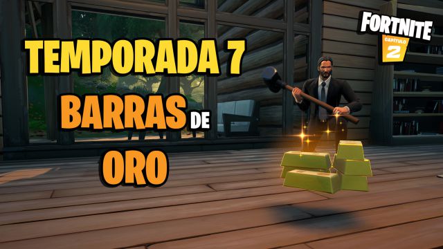 fortnite capitulo 2 temporada 7 barras de oro donde encontrarlas como conseguirlas