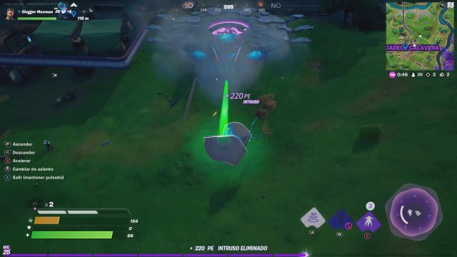 fortnite capitulo 2 temporada 7 ovnis platillos volantes naves espaciales ubicaciones como pilotarlos