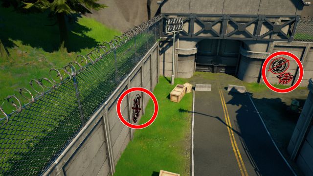 fortnite capitulo 2 temporada 7 desafios misiones semana 2 desafio mision busca una pared con un grafiti en hidro 16 o cerca de rincon rencoroso