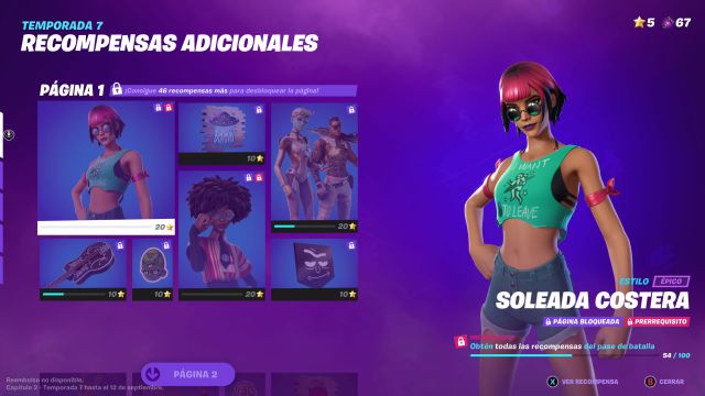 fortnite capitulo 2 temporada 7 recompensas adicionales como conseguirlas