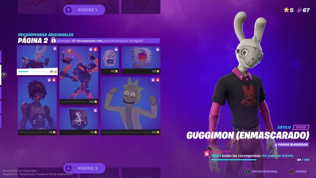 fortnite capitulo 2 temporada 7 recompensas adicionales como conseguirlas