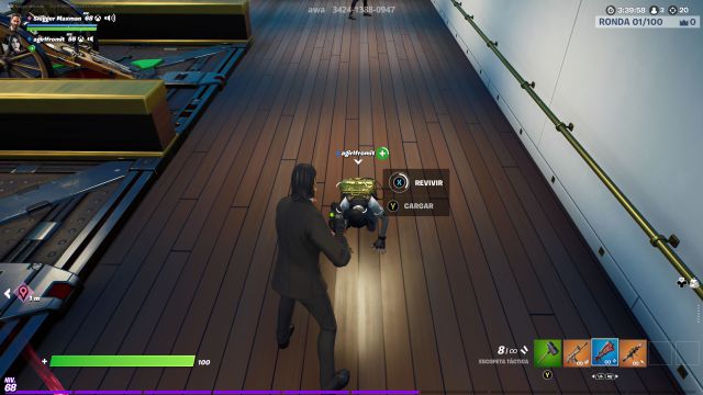 fortnite capitulo 2 temporada 7 evento verano cosmico desafios misiones desafio mision revive compañeros en pro 100