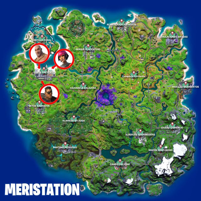 fortnite capitulo 2 temporada 7 desafios misiones semana 3 desafio mision habla con soleada joey o brutus bañista