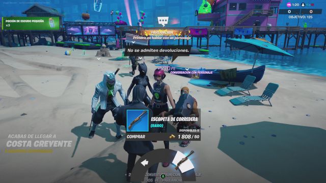 fortnite capitulo 2 temporada 7 desafios misiones semana 3 desafio mision habla con soleada joey o brutus bañista
