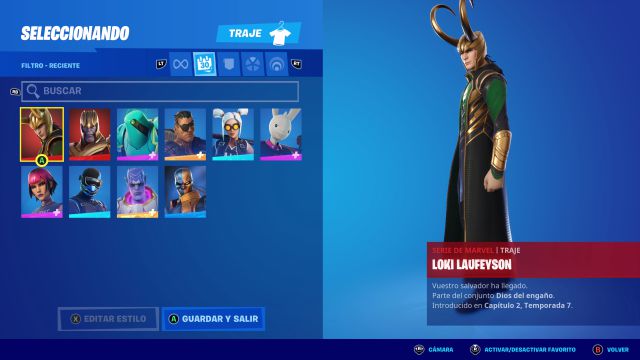 fortnite capitulo 2 temporada 7 skin loki club de fortnite julio 2021