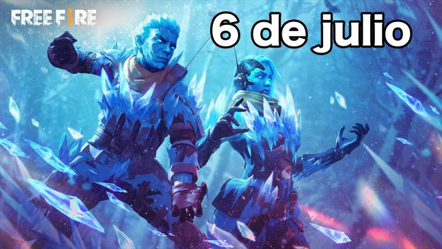 Códigos Free Fire de hoy 6 de julio de 2021