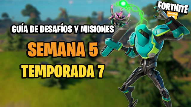 fortnite capitulo 2 temporada 7 desafios misiones semana 5