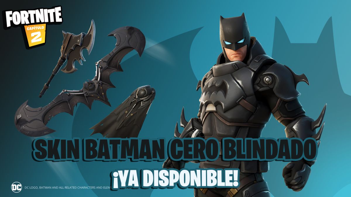 Fortnite: skin Batman Cero Blindado ya en la tienda; precio y contenidos -  MeriStation