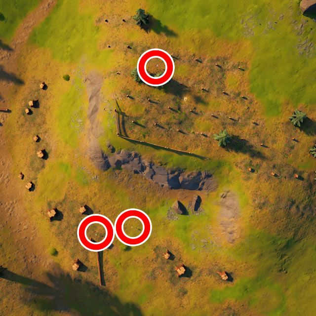 fortnite capitulo 2 temporada 7 desafios misiones semana 6 desafio mision planta arboles en colina corta camioneta del duo cubierto o radio fn