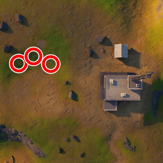 fortnite capitulo 2 temporada 7 desafios misiones semana 6 desafio mision planta arboles en colina corta camioneta del duo cubierto o radio fn