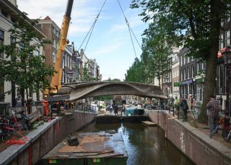 Amsterdam ya cuenta con el primer puente impreso en 3D del mundo