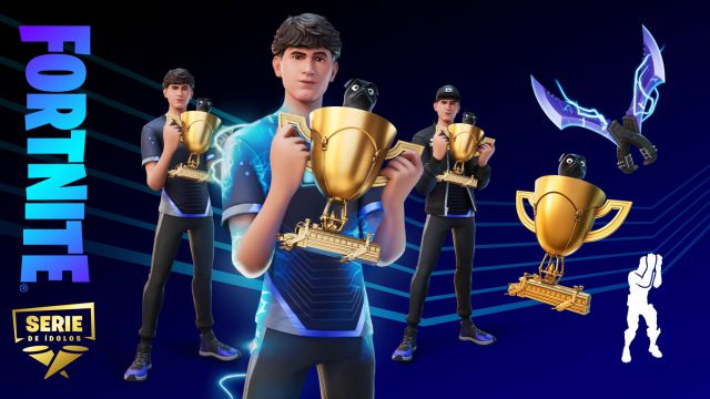 fortnite capitulo 2 temporada 7 skin bugha serie de idolos icon series copa final de partida