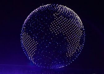 ¿Cuántos miles de drones han usado en el globo de la ceremonia de Tokio 2020?
