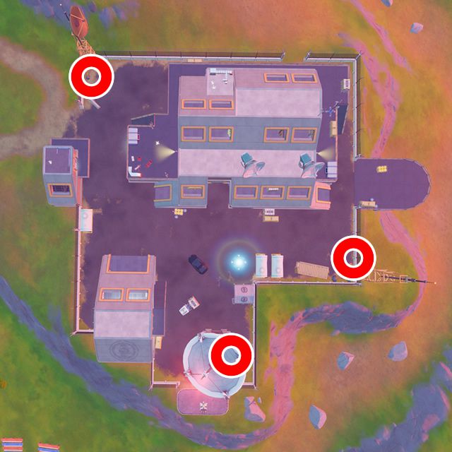 fortnite capitulo 2 temporada 7 desafios misiones semana 8 desafio mision coloca micros en diferentes ubicaciones clave
