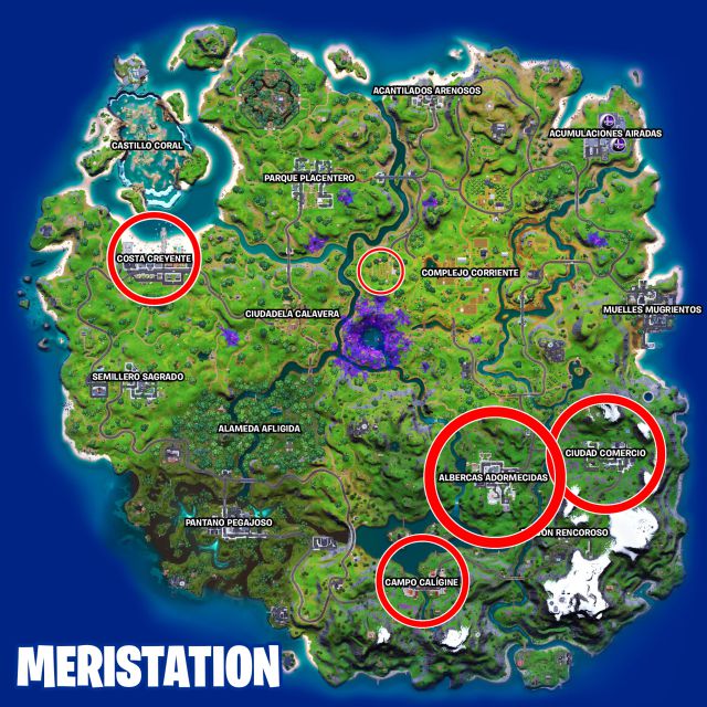 fortnite capitulo 2 temporada 7 evento rift tour desafios misiones desafio mision interactua con carteles del rift tour