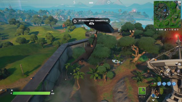 fortnite capitulo 2 temporada 7 desafios misiones semana 9 desafio mision utiliza plataformas de lanzamiento de la oi